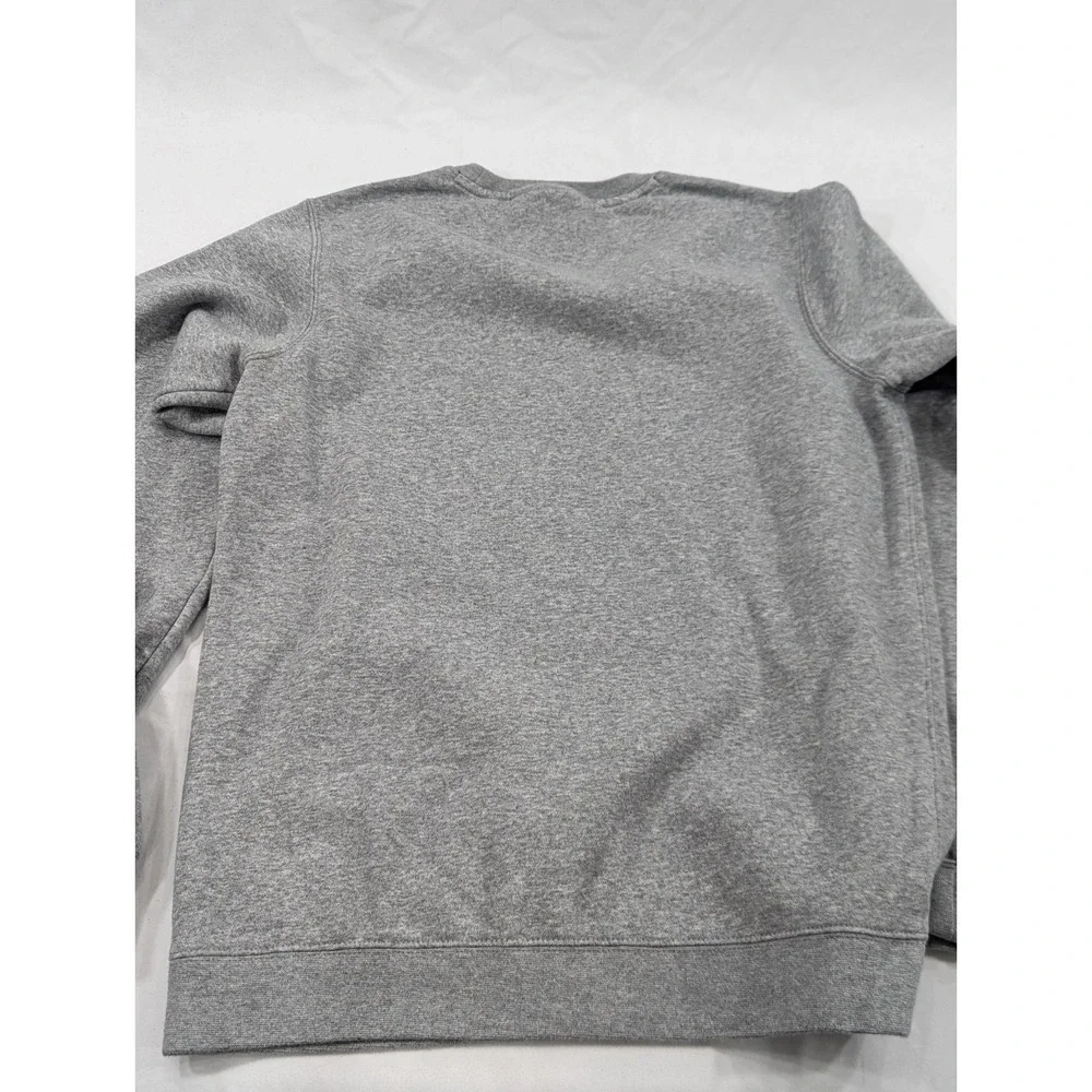 Oklahoma Sooners Sweatshirt Mens Small Gray Logo Pullover Spell Out Fleece Nike‎